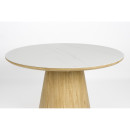 Almira Round Dining Table - Oak or Walnut from Accessories for the Home