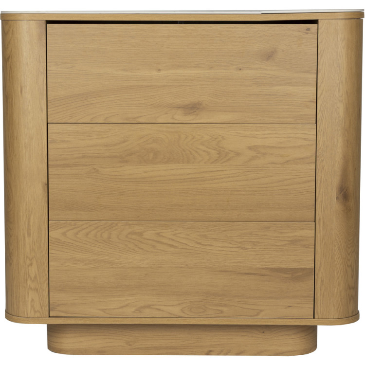 Almira Chest of Drawers - Oak or Walnut from Accessories for the Home