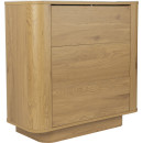 Almira Chest of Drawers - Oak or Walnut from Accessories for the Home