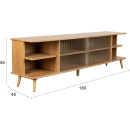 Zuiver Rise Sideboard Large - Walnut or Natural from Accessories for the Home