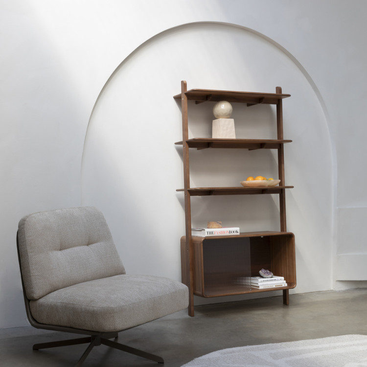 Zuiver Rise Shelf - Walnut or Natural from Accessories for the Home