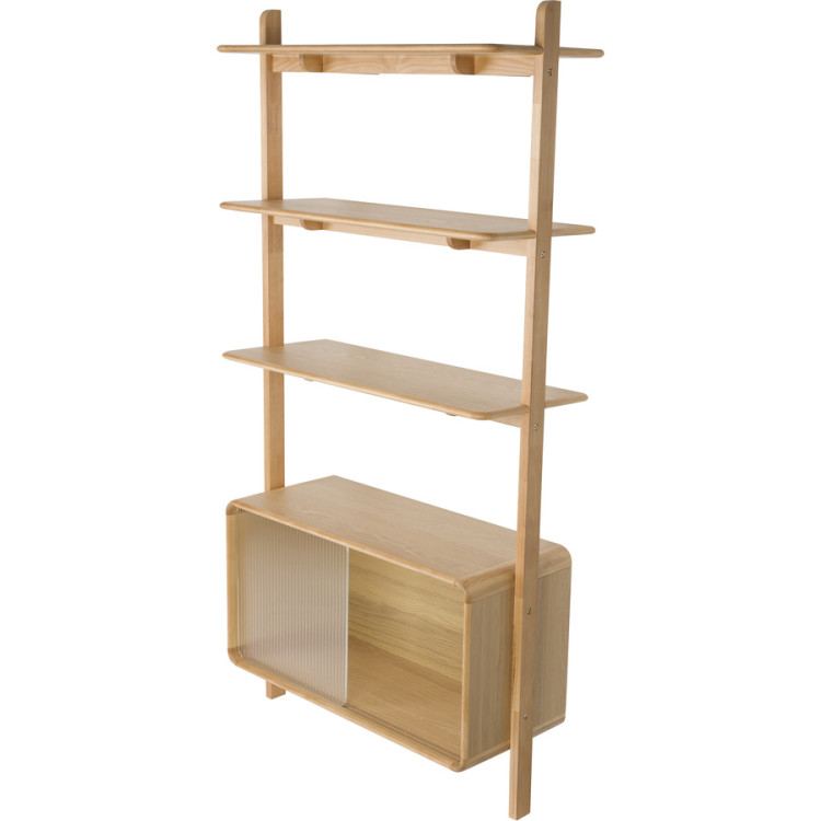 Zuiver Rise Shelf - Walnut or Natural from Accessories for the Home