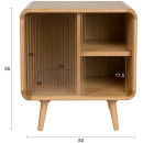 Zuiver Rise Side Table - Walnut or Natural from Accessories for the Home