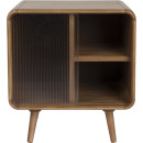 Zuiver Rise Side Table - Walnut or Natural from Accessories for the Home