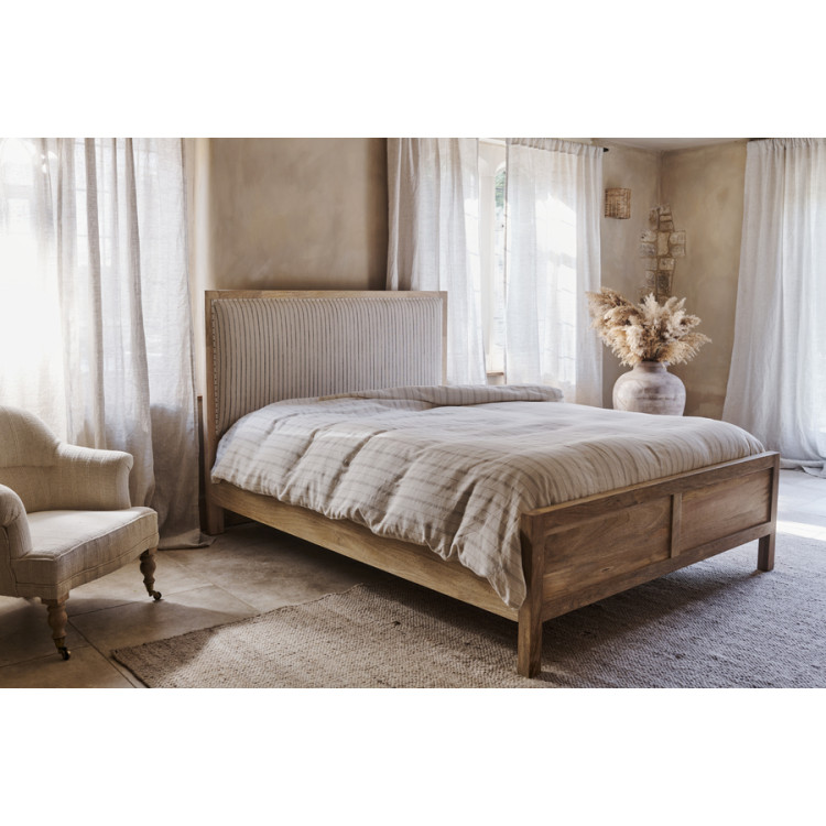 Sanja Stripe Bed - Natural from Accessories for the Home