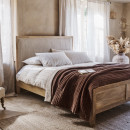 Sanja Stripe Bed - Natural from Accessories for the Home