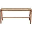 Amhara Acacia & Jute Woven Bench from Accessories for the Home