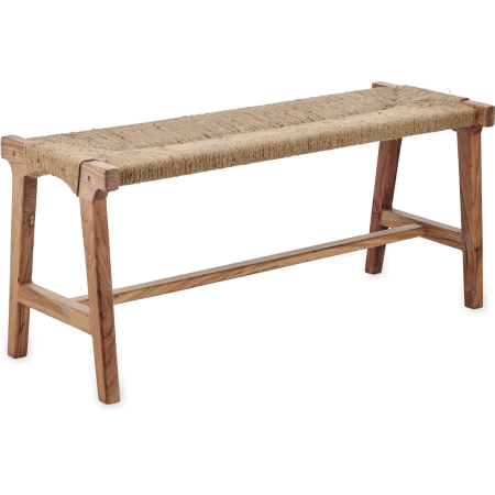 Amhara Acacia & Jute Woven Bench from Accessories for the Home 2