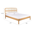 Zuiver Storm Webbing Natural Bed (160cm or 180cm) from Accessories for the Home
