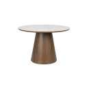 Almira Round Dining Table - Oak or Walnut from Accessories for the Home
