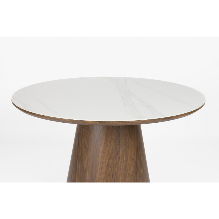 Almira Round Dining Table - Oak or Walnut from Accessories for the Home