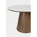Almira Round Dining Table - Oak or Walnut from Accessories for the Home