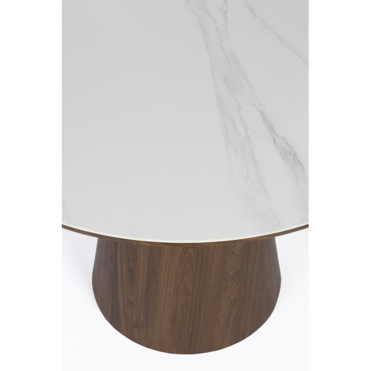 Almira Round Dining Table - Oak or Walnut from Accessories for the Home