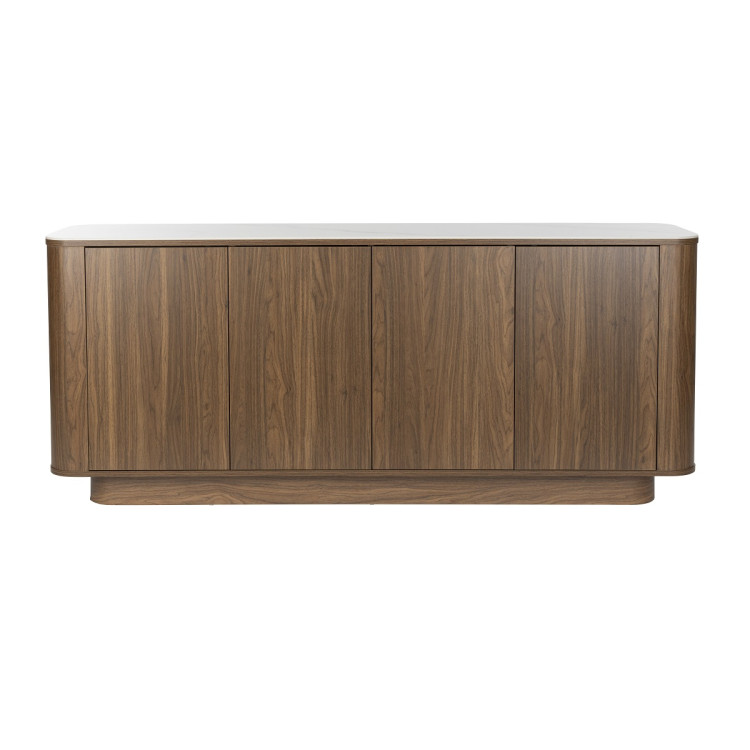 Almira High Sideboard - Oak or Walnut from Accessories for the Home