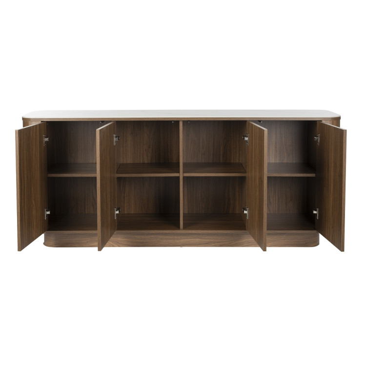 Almira High Sideboard - Oak or Walnut from Accessories for the Home