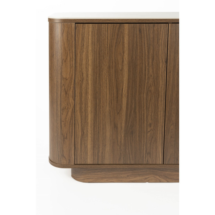 Almira High Sideboard - Oak or Walnut from Accessories for the Home