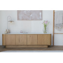 Almira Low Sideboard - Oak or Walnut from Accessories for the Home