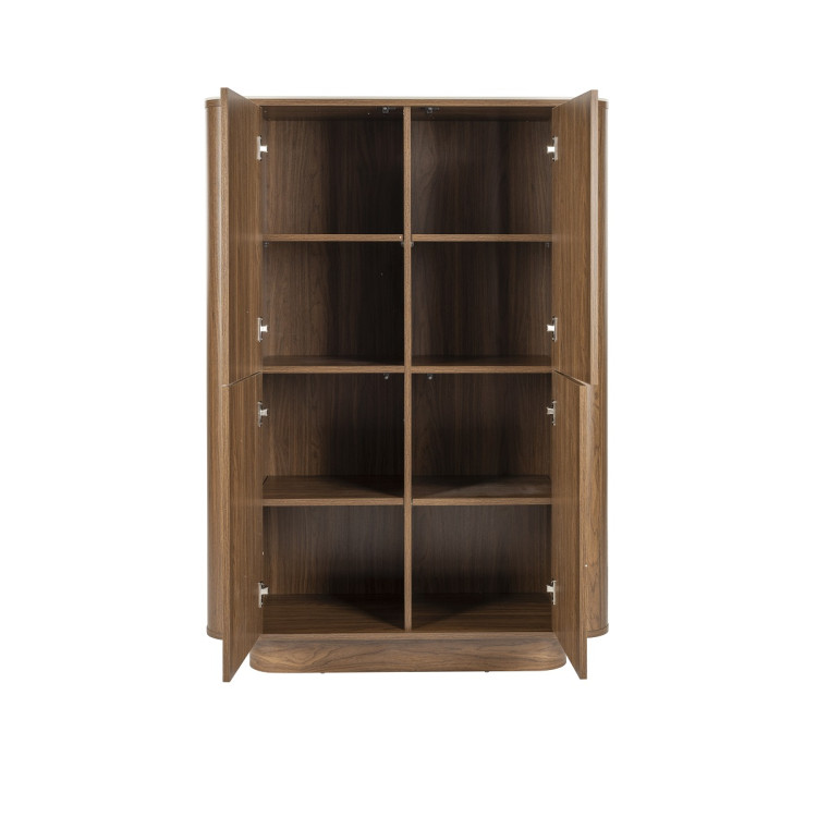 Almira High Storage Cabinet - Oak or Walnut from Accessories for the Home