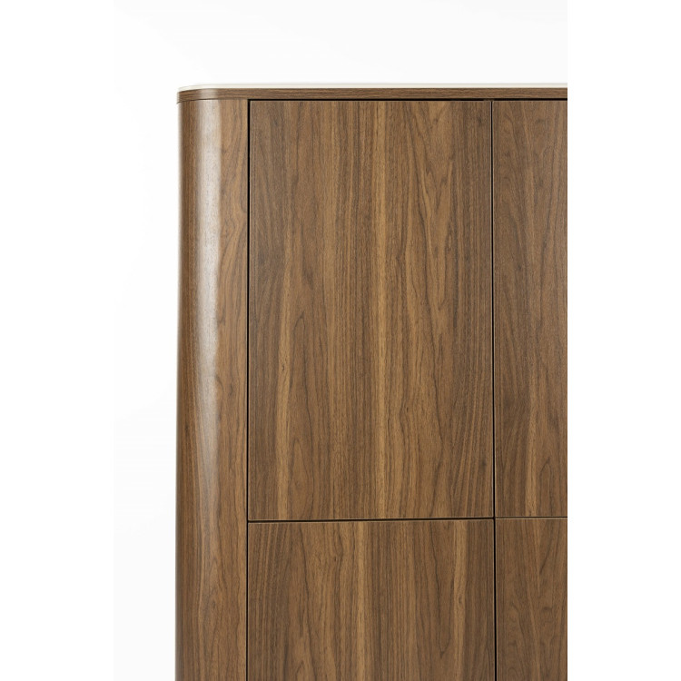 Almira High Storage Cabinet - Oak or Walnut from Accessories for the Home