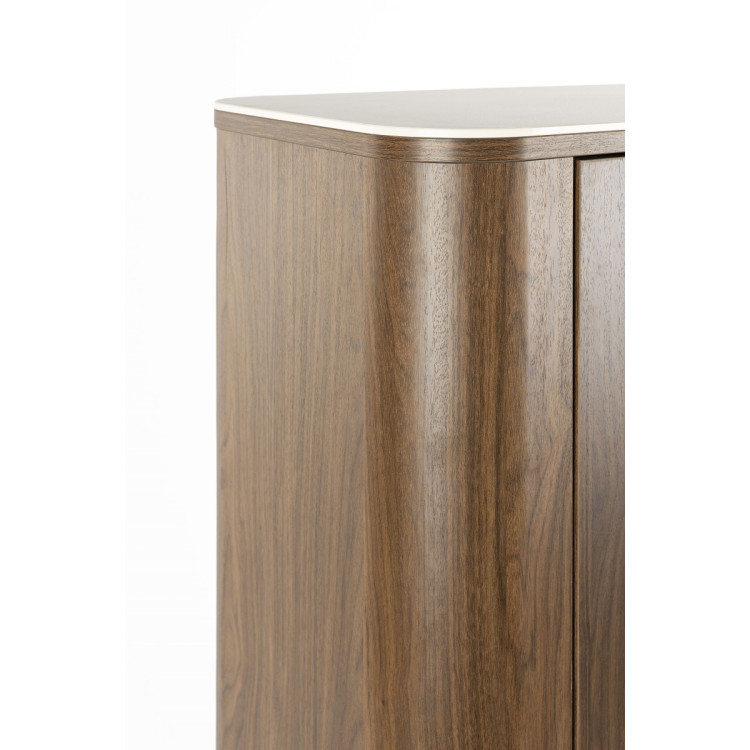 Almira High Storage Cabinet - Oak or Walnut from Accessories for the Home