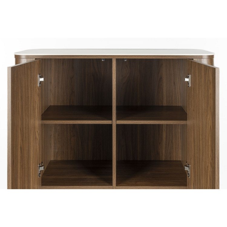 Almira High Storage Cabinet - Oak or Walnut from Accessories for the Home