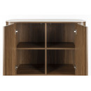 Almira High Storage Cabinet - Oak or Walnut from Accessories for the Home