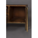 Dutchbone Volan Gold & Mango Wood Sideboard from Accessories for the Home