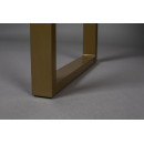 Dutchbone Volan Gold & Mango Wood Console Table from Accessories for the Home