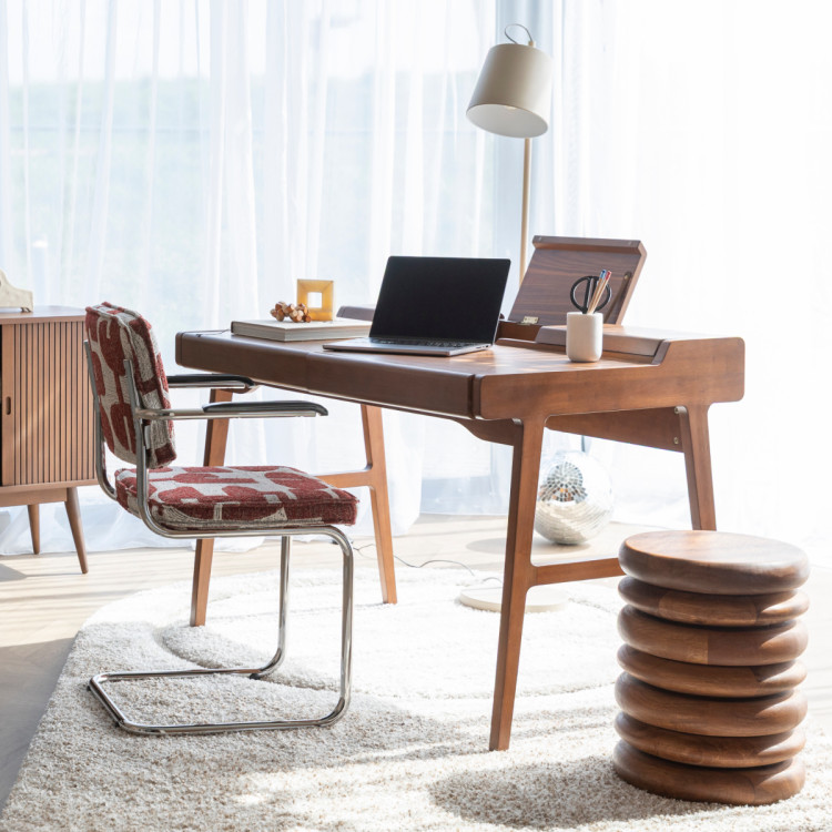 Zuiver Kaat Desk Table (Natural, Black or Walnut) from Accessories for the Home