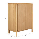 Zuiver Storm Storage Cabinet with Hanging Rail from Accessories for the Home