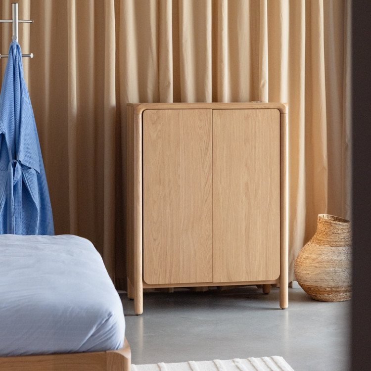 Zuiver Storm Storage Cabinet with Hanging Rail from Accessories for the Home