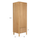 Zuiver Storm Tall Storage Cabinet with Hanging Rail from Accessories for the Home