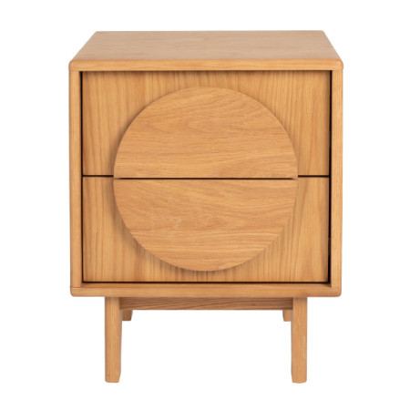 Zuiver Groove Bedside Cabinet/Side Table- Walnut or Oak from Accessories for the Home 2