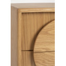 Zuiver Groove Bedside Cabinet/Side Table- Walnut or Oak from Accessories for the Home