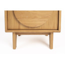 Zuiver Groove Bedside Cabinet/Side Table- Walnut or Oak from Accessories for the Home