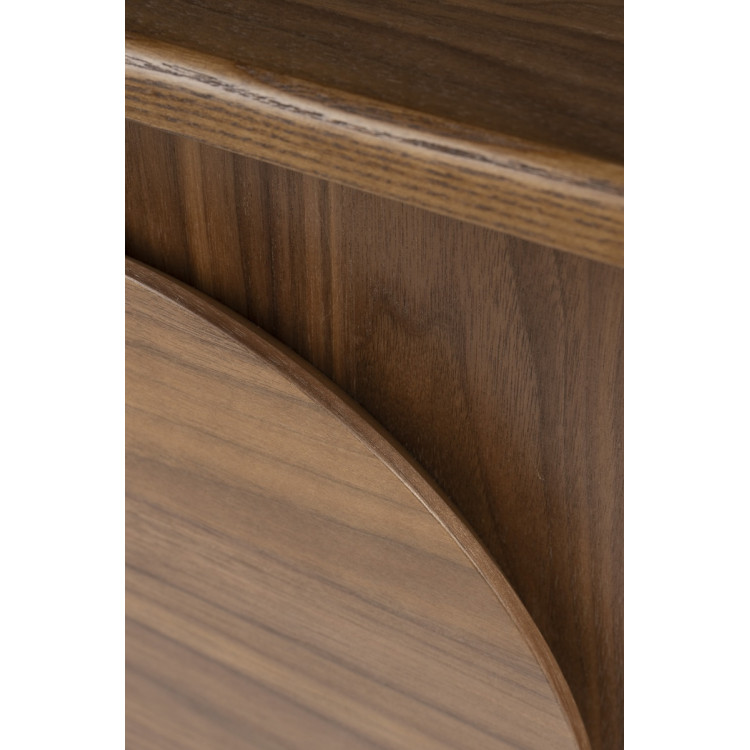 Zuiver Groove Bedside Cabinet/Side Table- Walnut or Oak from Accessories for the Home