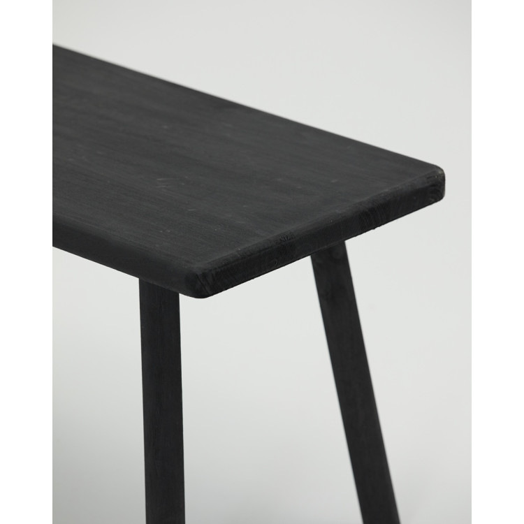 Nadi Black Wood Bench- 81cm or 120cm from Accessories for the Home