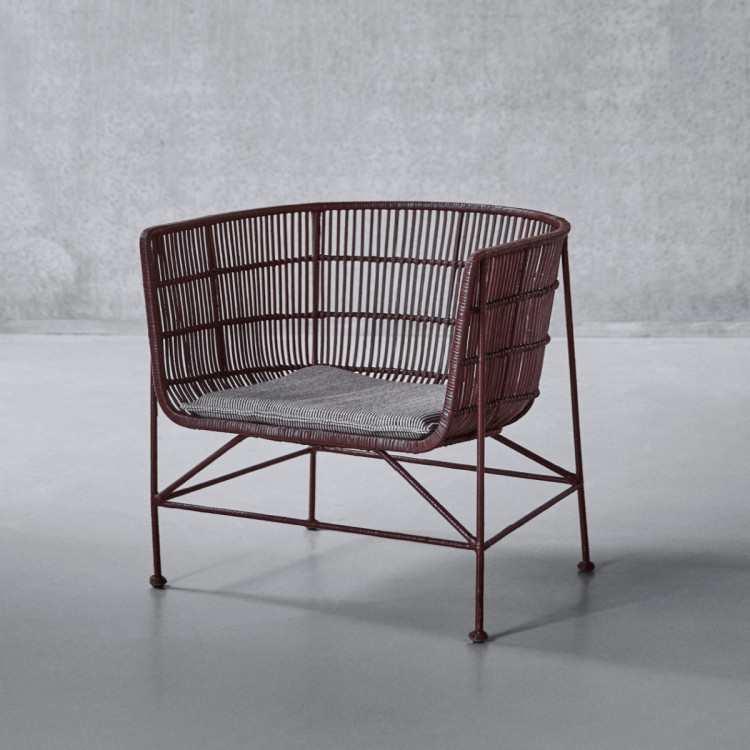 Cuun Mulberry Rattan Lounge Chair from Accessories For The Home