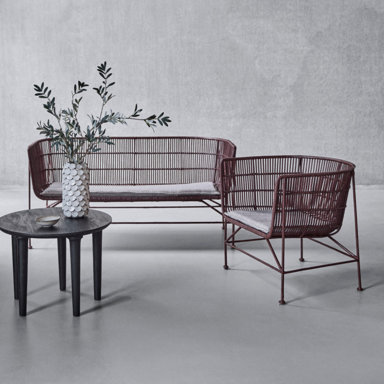 Cuun Mulberry Rattan Lounge Sofa from Accessories for the Home