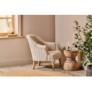 Sanja Stripe Linen Armchair from Accessories for the Home