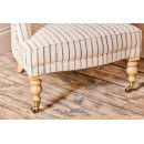 Sanja Stripe Linen Armchair from Accessories for the Home