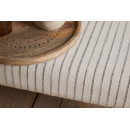 Sanja Stripe Linen Upholstered Bench from Accessories for the Home