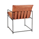 Durium Leather Lounger- Aged Tan from Accessories for the Home