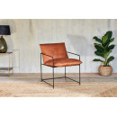 Durium Leather Lounger- Aged Tan from Accessories for the Home