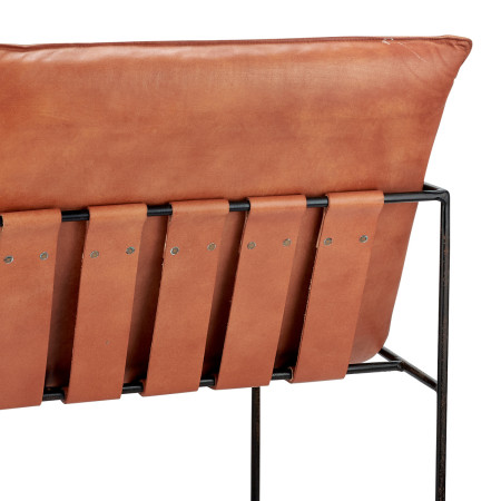 Durium Leather Lounger- Aged Tan from Accessories for the Home 2