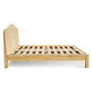 Vivan Grooved Mango Wood Bed - King or Super King from Accessories for the Home