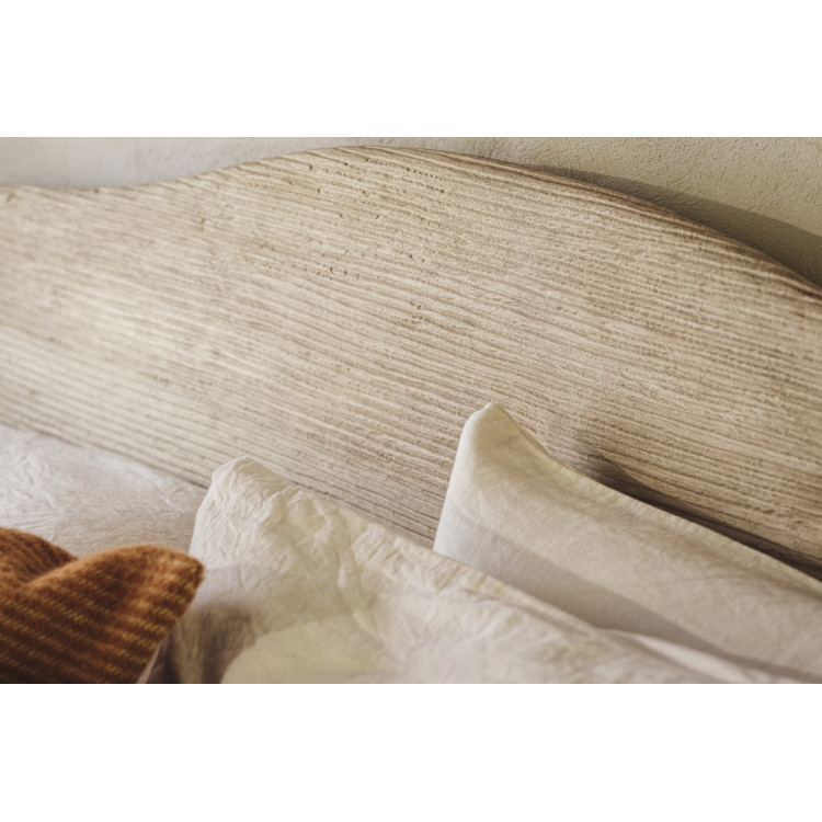 Vivan Grooved Mango Wood Bed - King or Super King from Accessories for the Home
