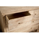 Vivan Grooved Mango Wood Chest of Drawers from Accessories for the Home