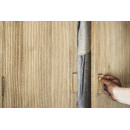 Vivan Grooved Mango Wood Wardrobe from Accessories for the Home