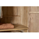 Vivan Grooved Mango Wood Wardrobe from Accessories for the Home